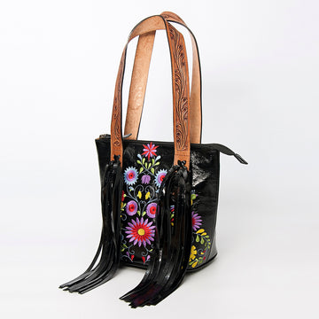 American Darling Tote Hand Tooled Genuine Leather Women Bag Western Handbag Purse